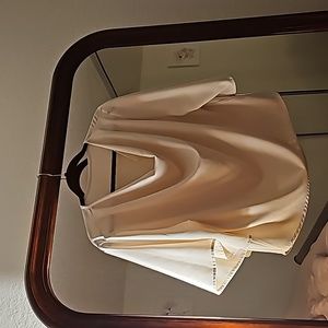 Cream colored blouse (S/M)